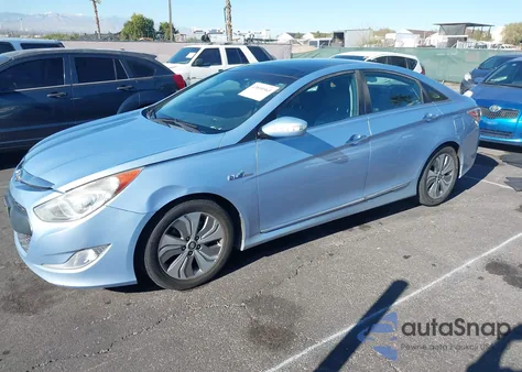 2013 Hyundai Sonata Hybrid Limited from USA, damaged, VIN KMHEC4A40DA064685